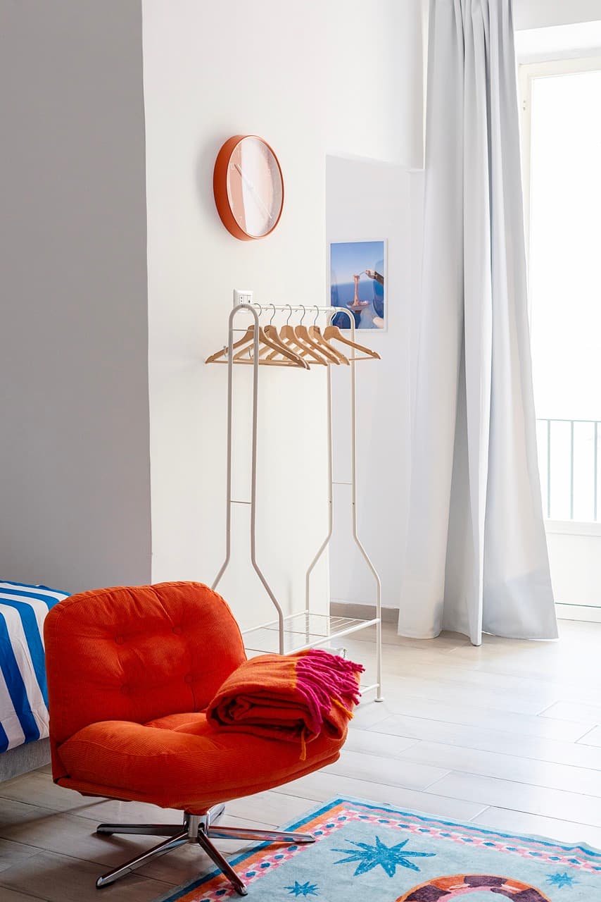 Vertical living area view